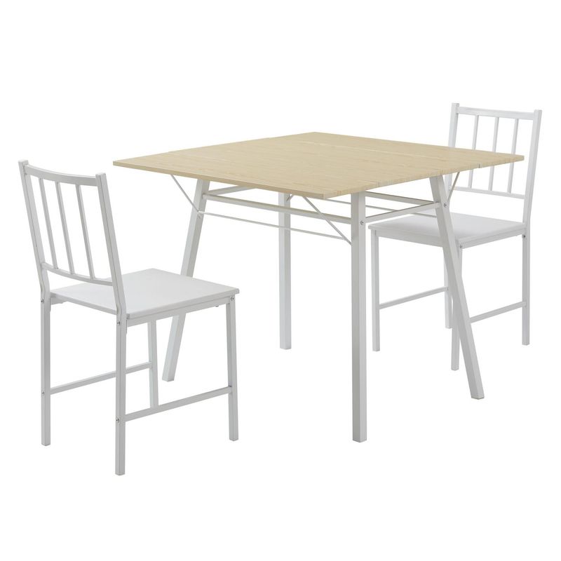 JUST HOME COLLECTION - Mesa Extensible con 2 Sillas Canna