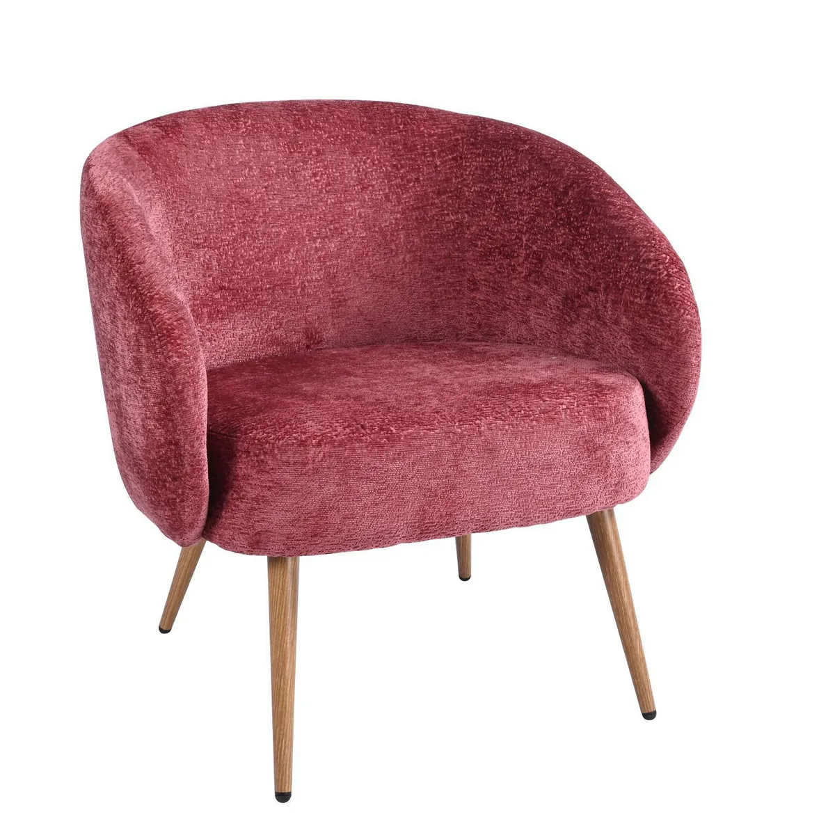 JUST HOME COLLECTION - Poltrona 1 cuerpo PERMA 68x73x70 cm Rojo