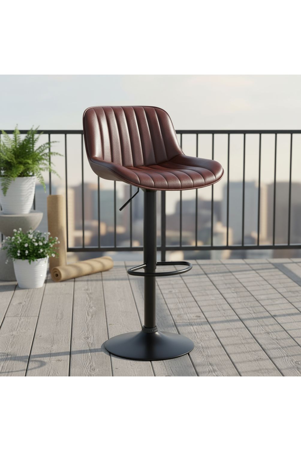 JUST HOME COLLECTION Silla Tacels Café 105x48x49 cm | Falabella Chile