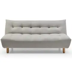 JUST HOME COLLECTION - Futón Carioca Gris claro 191x122x91 cm