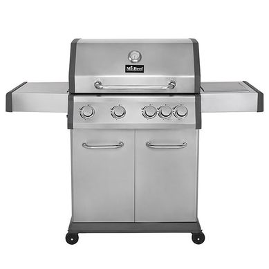 Parrilla a Gas Expert 4 Quemadores 1 Quemador Lateral