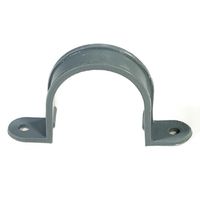 Abrazadera PVC-S 50mm Gris 1u