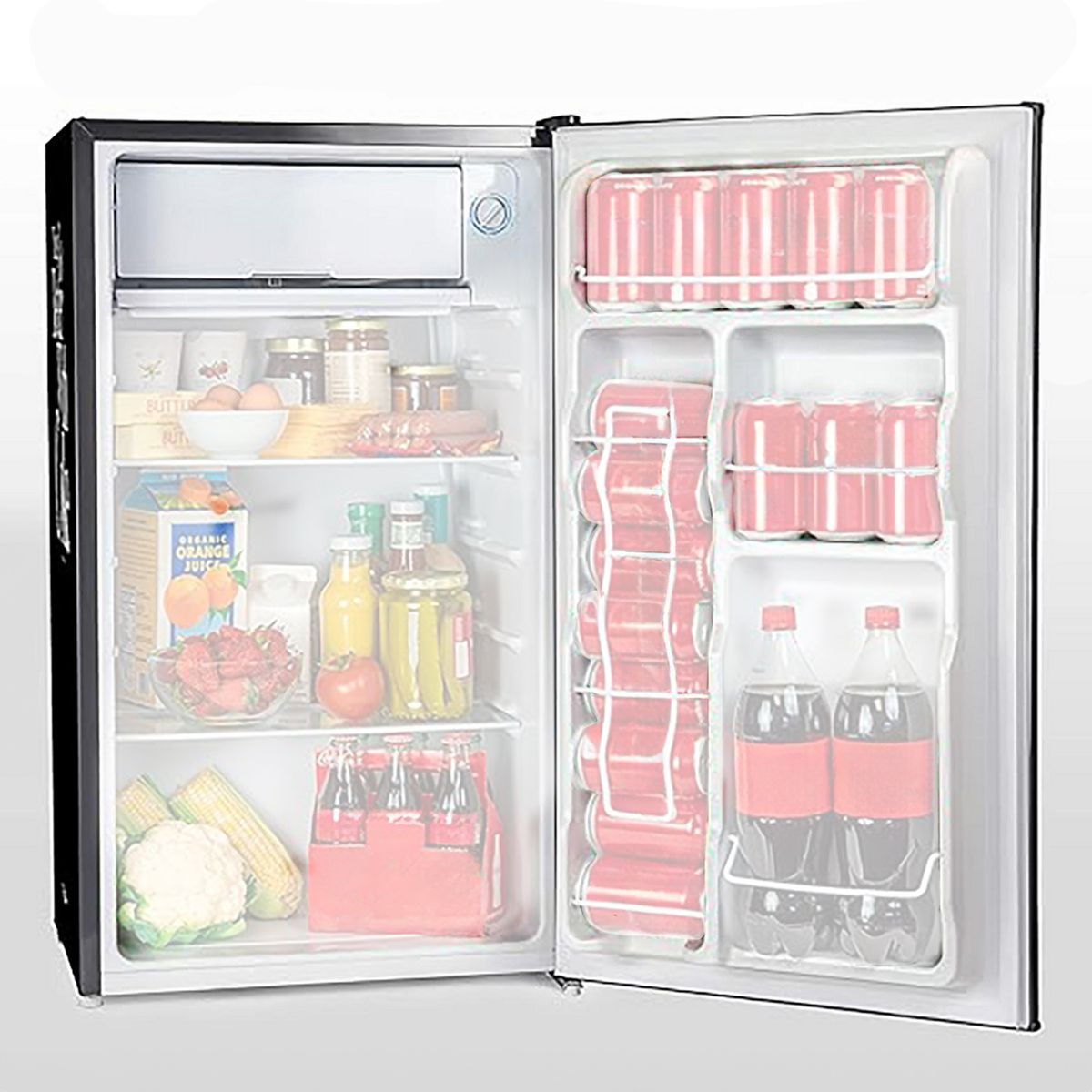 NOSTALGIA - Frigobar 90 Litros Negro Coca Cola