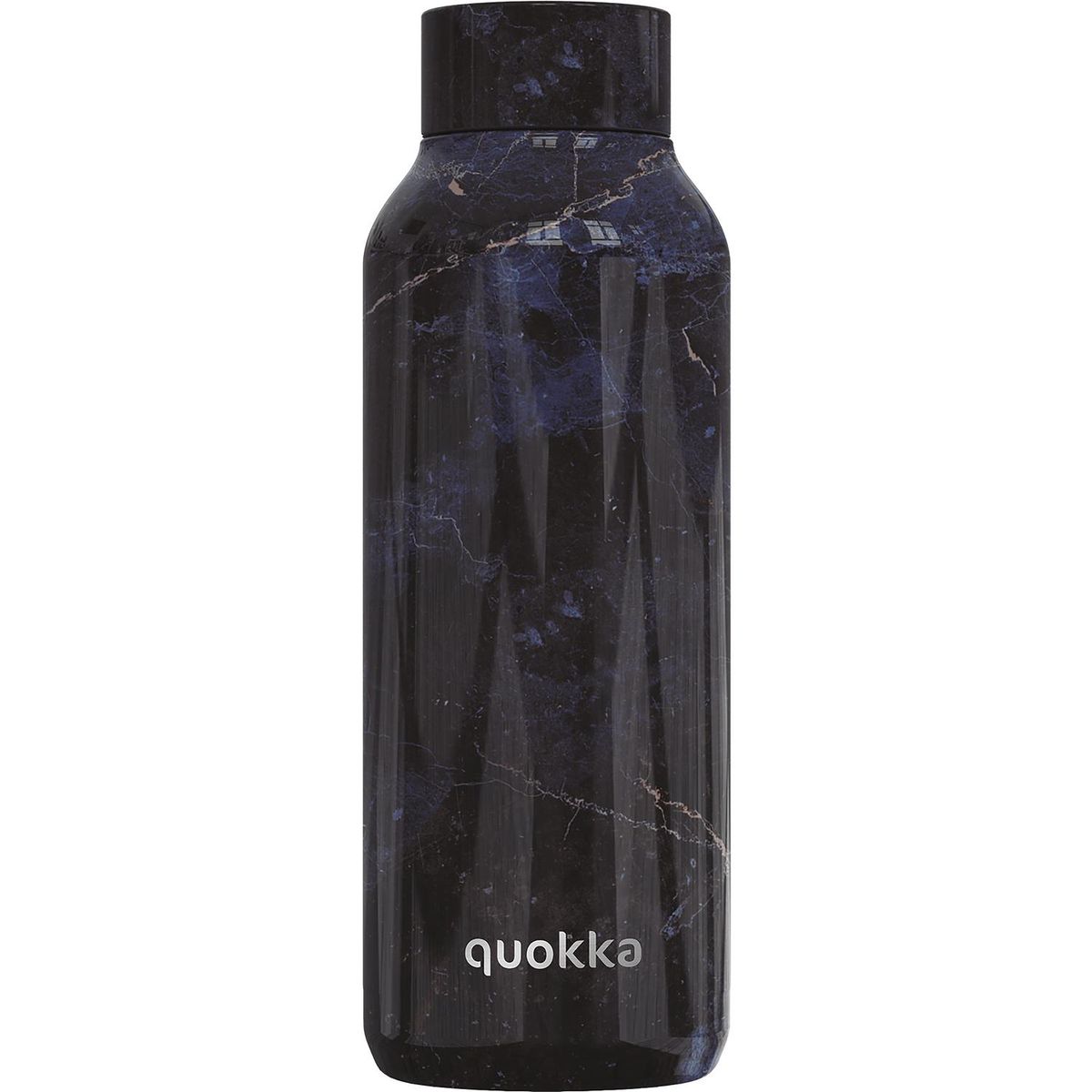 QUOKKA - Botella inox mármol 510 ml negra