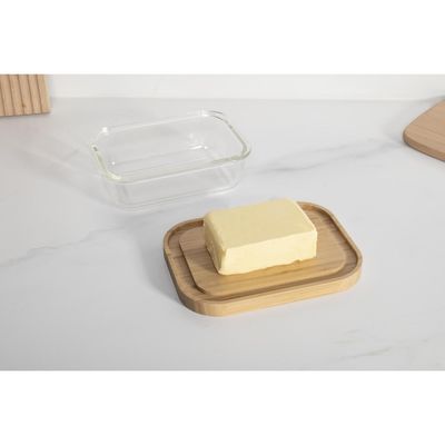 Imagen 2 del producto Mantequillero Vidrio 640 ml