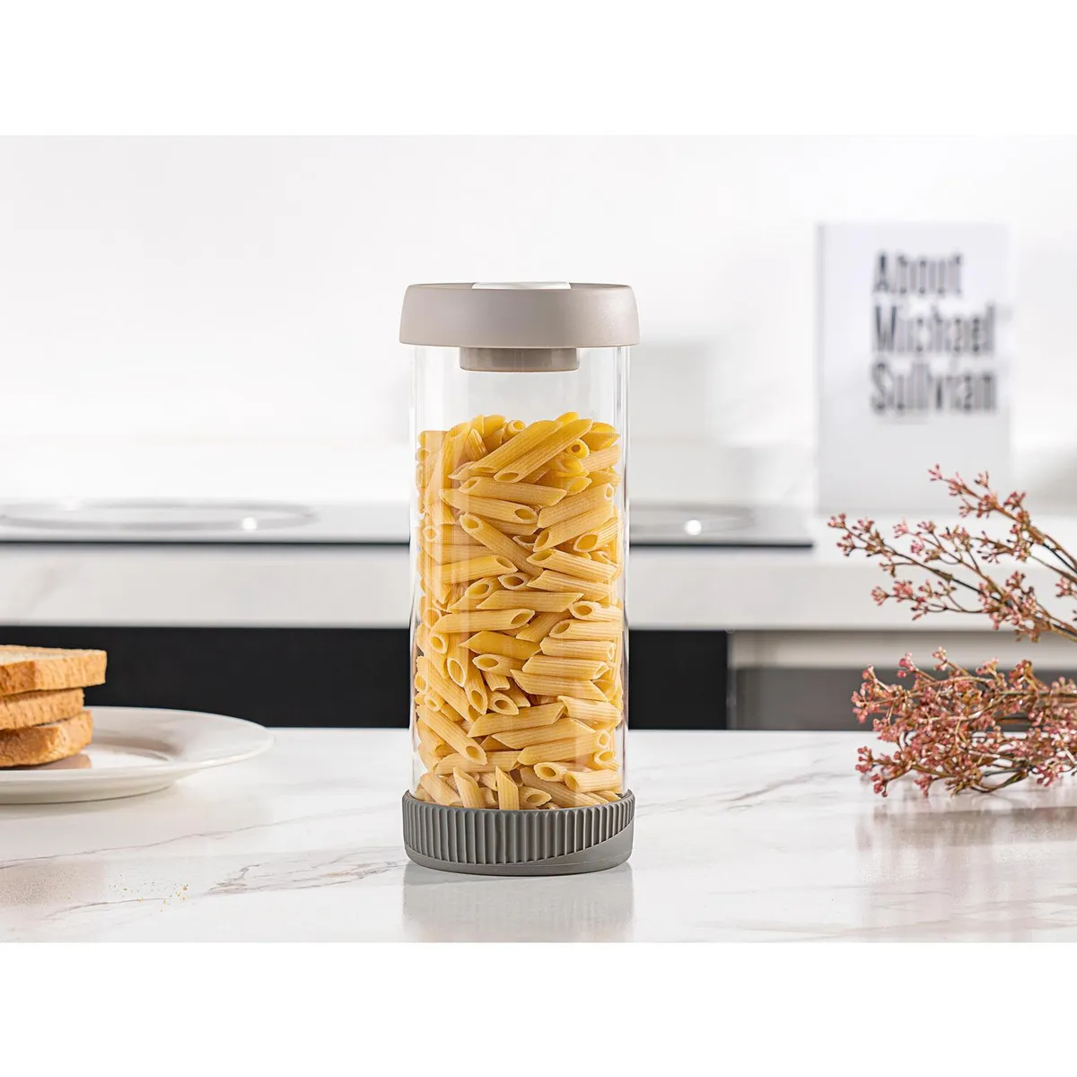 JUST HOME COLLECTION - Frasco Tapa Vidrio 1500 ml