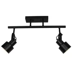 JUST HOME COLLECTION - Barra Radia Metal Negro