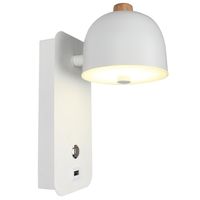 Apliqué Led Savac Metal Blanco