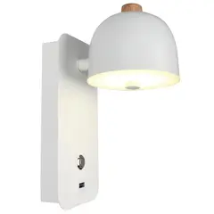 JUST HOME COLLECTION - Apliqué Led Savac Metal Blanco