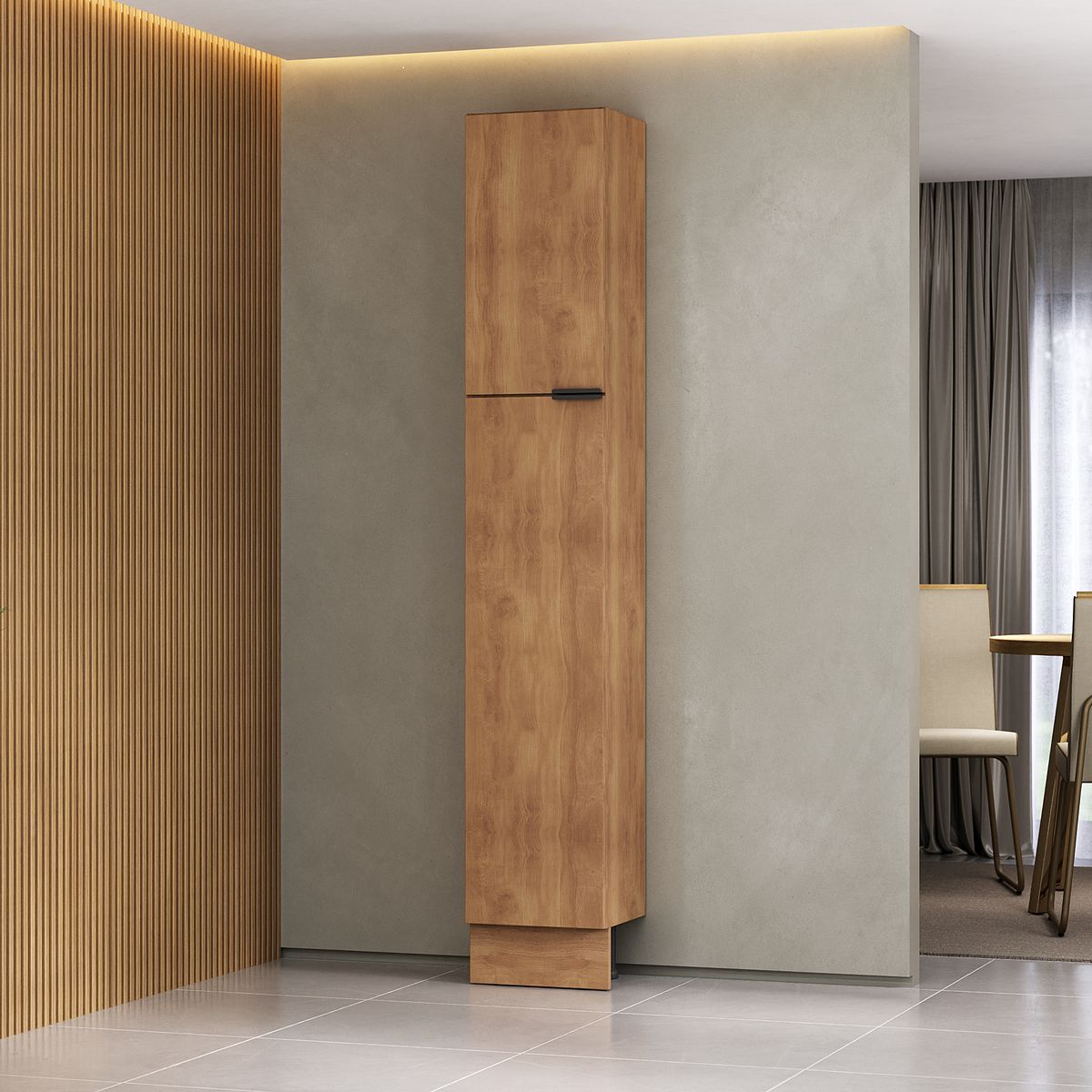 JUST HOME COLLECTION - Mueble de cocina despensa dos puertas 