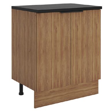 Mueble de cocina base 70 cm dos puertas con cubierta