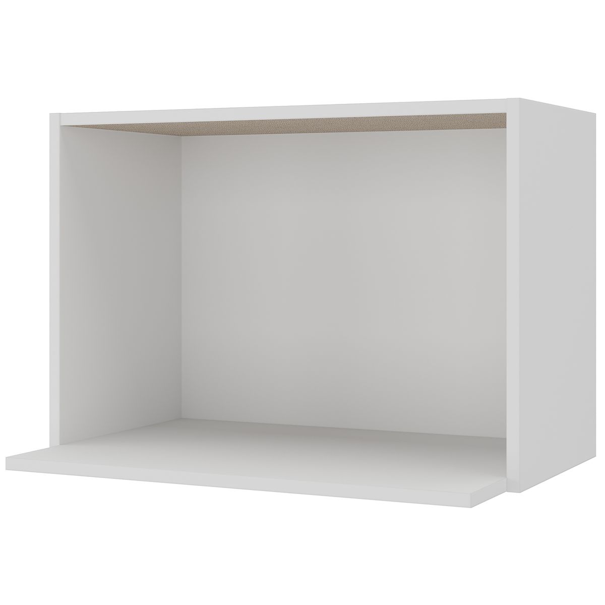 JUST HOME COLLECTION - Mueble de cocina para microondas blanco 60 cm