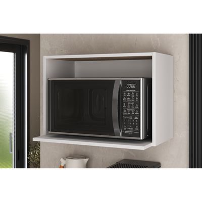 Imagen 2 del producto Mueble de cocina para microondas blanco 60 cm