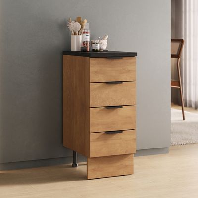 Imagen 2 del producto Mueble de cocina base 4 cajones con cubierta