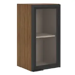 JUST HOME COLLECTION - Mueble de cocina mural 1 puerta vidrio