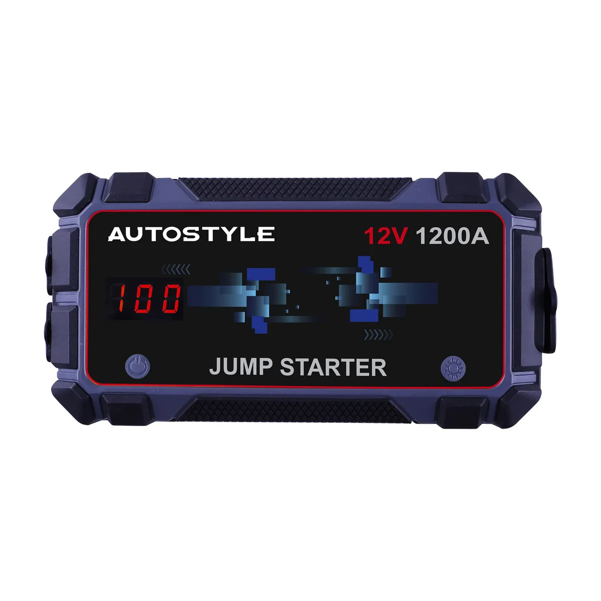 AUTOSTYLE - Partidor de Batería Autostyle 1200a 12v para Gasolina 6l y Diésel 3l