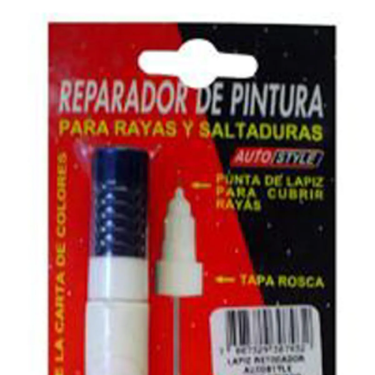 AUTOSTYLE - Lápiz Reparador de Pintura Blanco Nevado Autostyle Automotriz