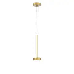 JUST HOME COLLECTION - Lámpara Colgante Metal Amarillo