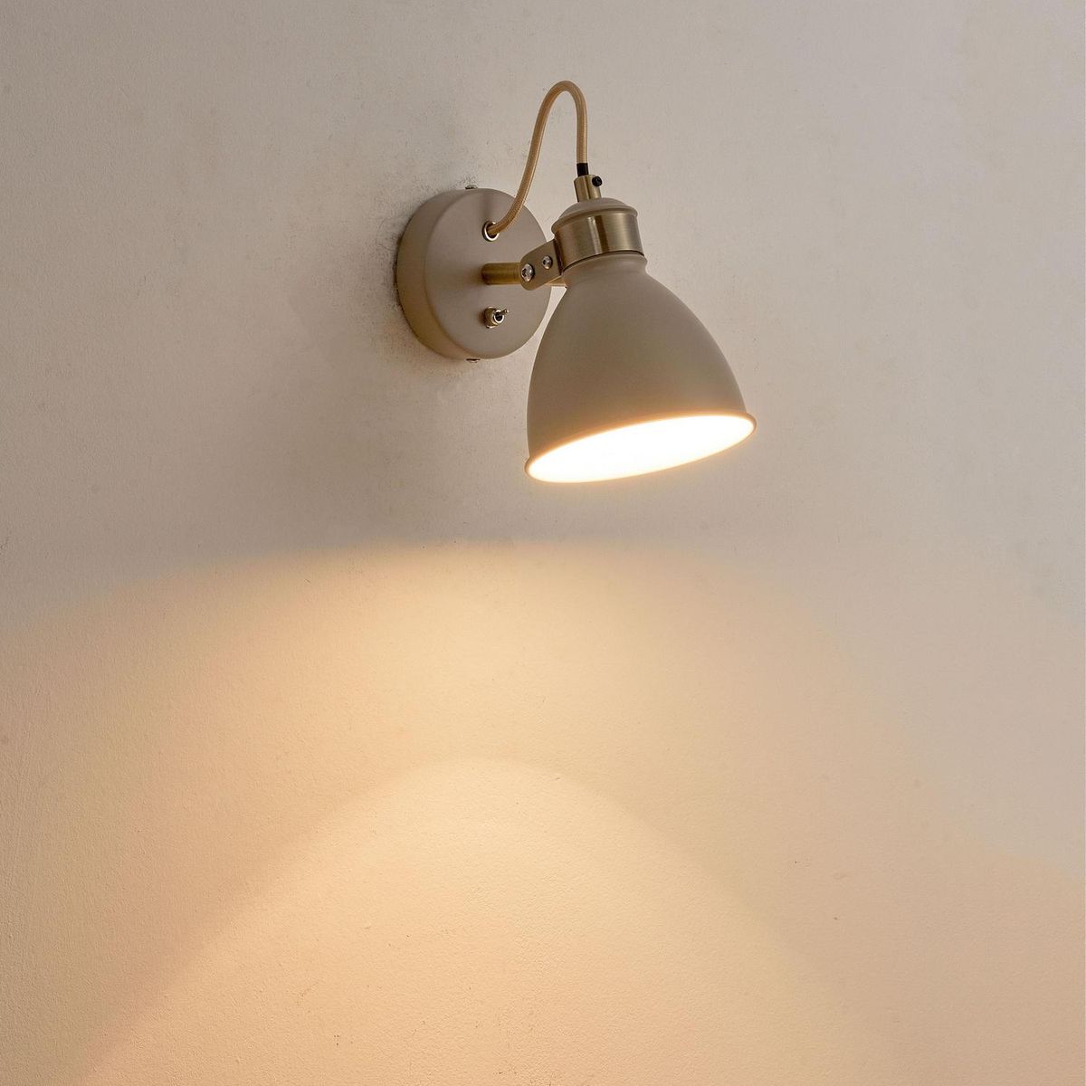 JUST HOME COLLECTION - Apliqué Zaror Metal Gris