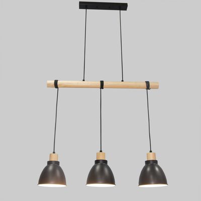 Imagen 2 del producto Lámpara Colgante Madera Negro