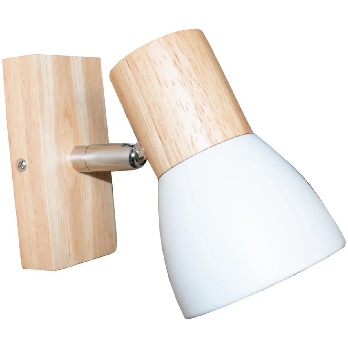 JUST HOME COLLECTION - Aplique Suizo Madera Blanco