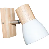 Aplique Suizo Madera Blanco