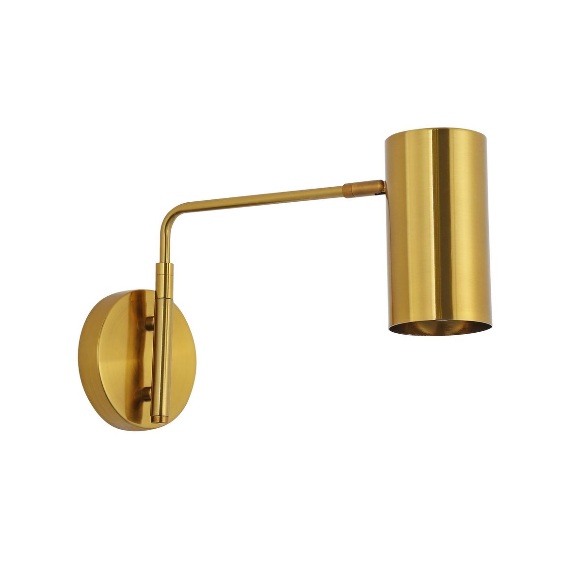 JUST HOME COLLECTION - Apliqué Tarran Acero Amarillo 35 cm