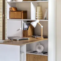 Lámpara de Escritorio Talina Negro 14x37 cm