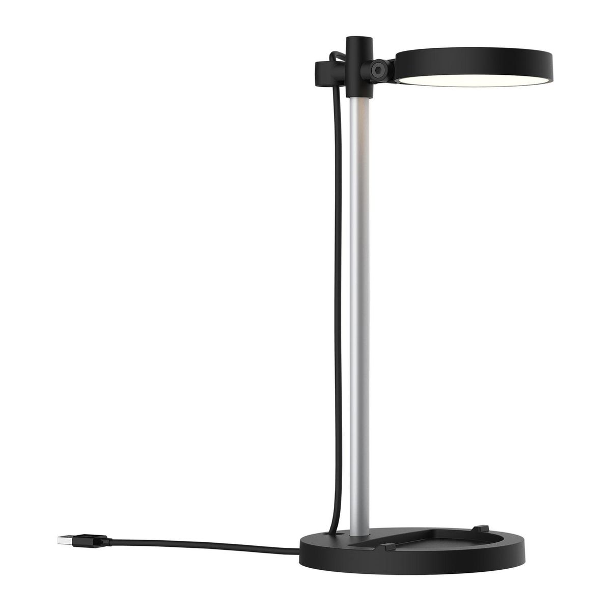 JUST HOME COLLECTION - Lámpara de Escritorio Tarud Negro 13x33 cm