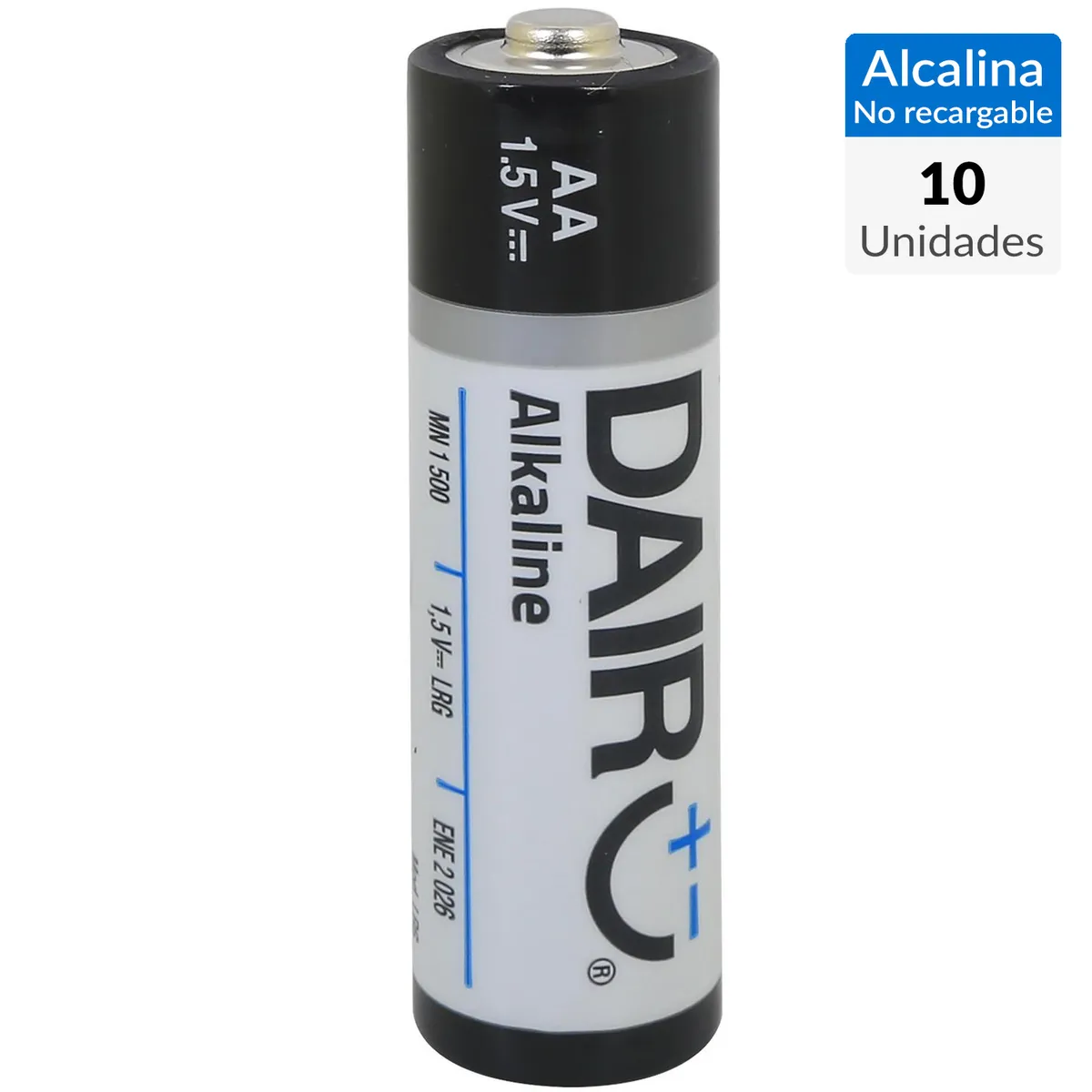 DAIRU - Pilas AA 10 unidades