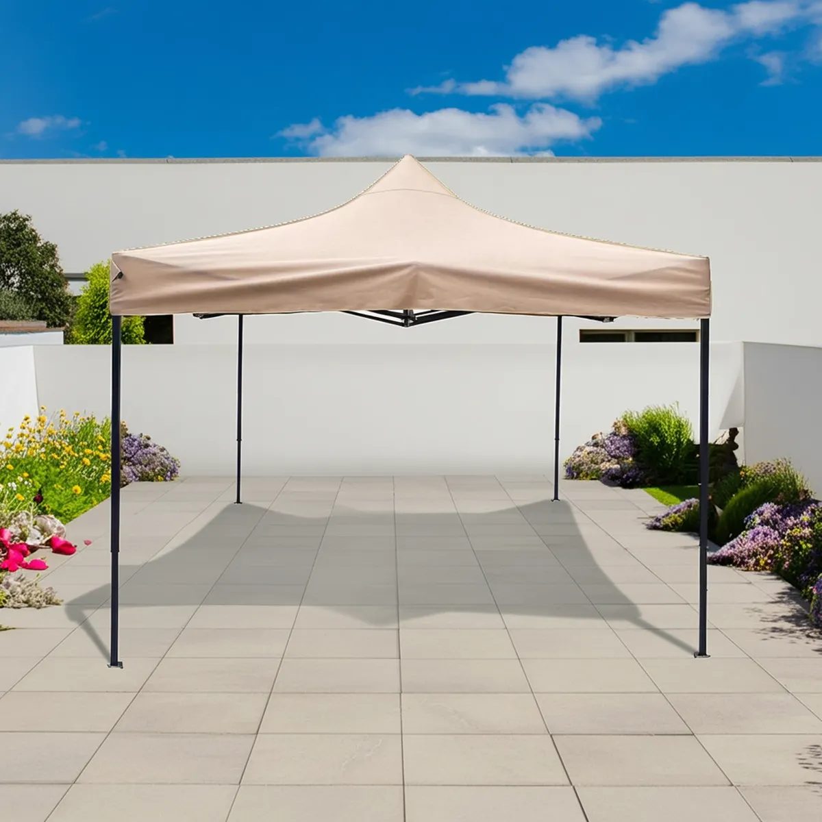 JUST HOME COLLECTION - Toldo Plegable 3x3 metros Taupe