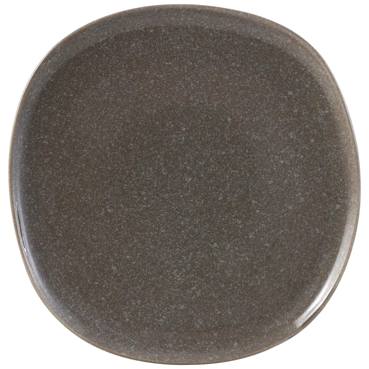 JUST HOME COLLECTION - Plato 20 cm cuba marrón