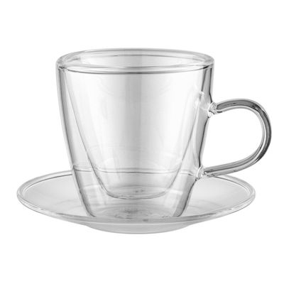 Imagen 2 del producto Set 2 tazas café 80 ml doble pared