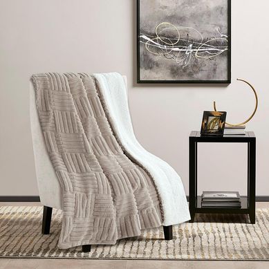 Manta jack sherpa 125x150 cm beige