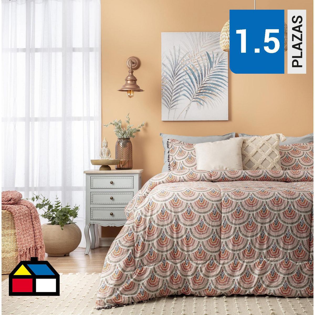 Plumón Boho Diseño, marca JUST HOME COLLECTION - Foto Principal