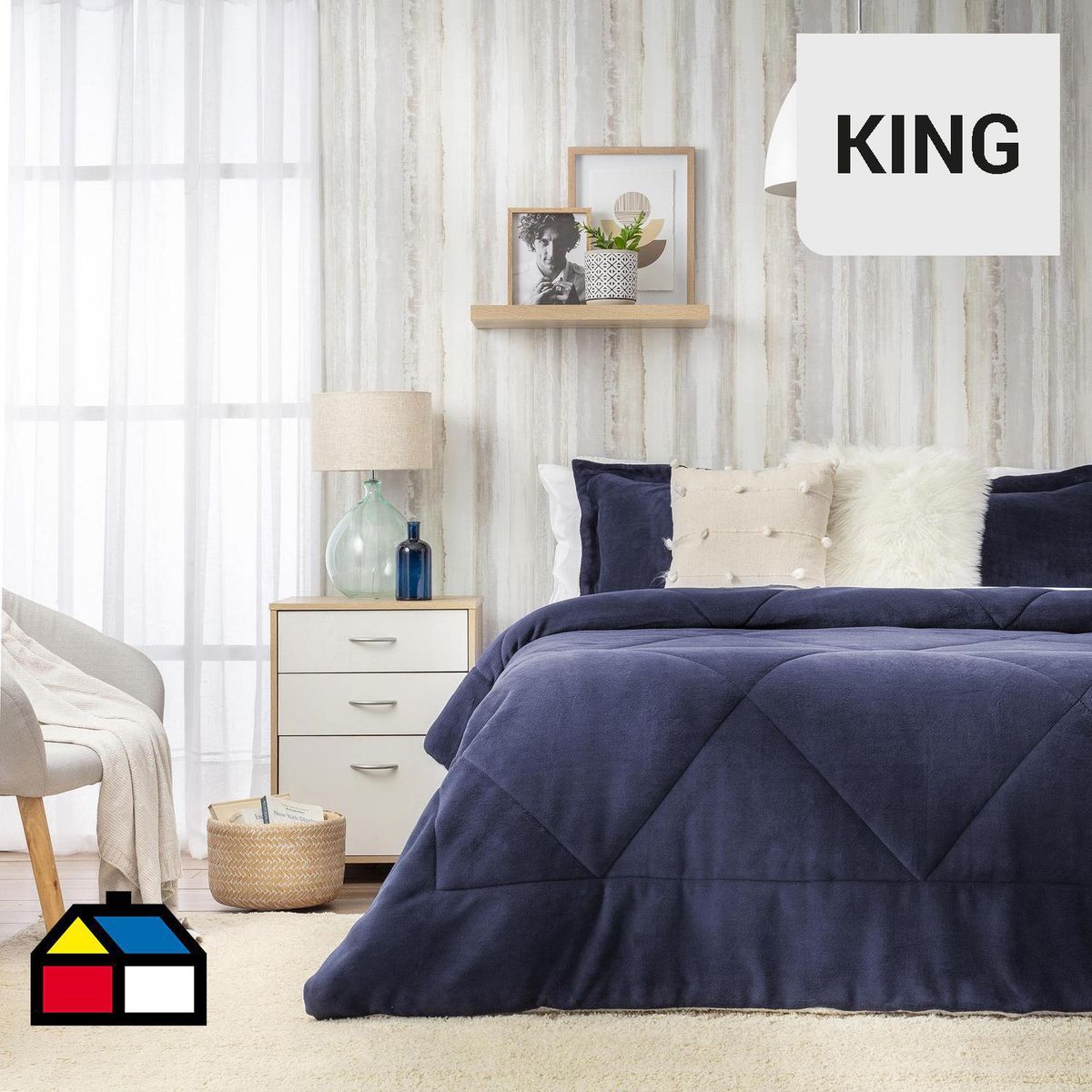 JUST HOME COLLECTION - Plumón Nórdico Solid