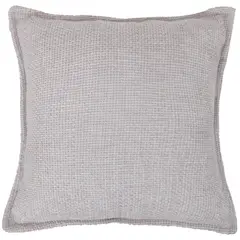 JUST HOME COLLECTION - Cojín liso 45x45 cm beige claro