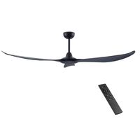 Ventilador de techo mura 3 aspas negro