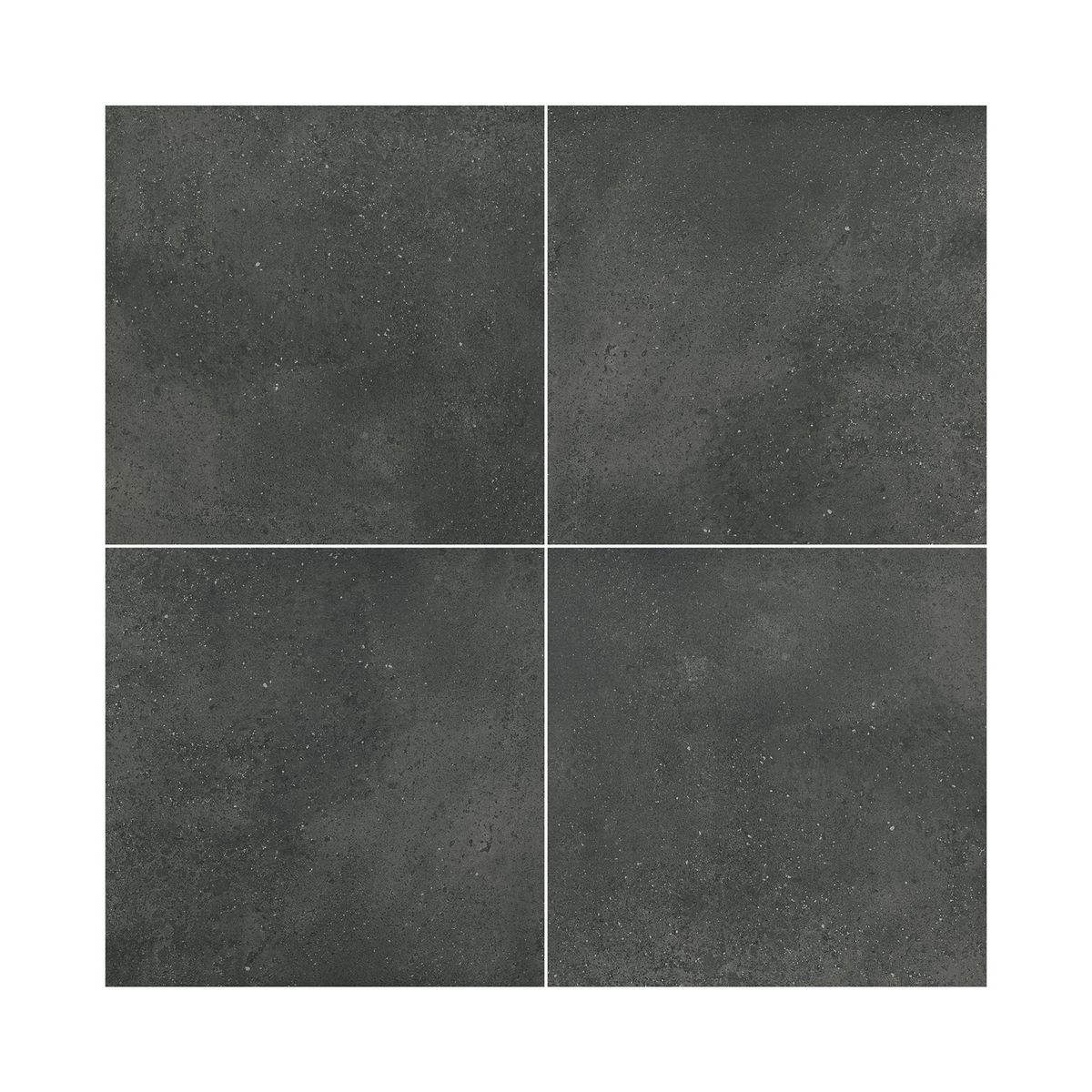 HOLZTEK - Porcelanato 60x60 cm Rust Dark Gris Oscuro 1.44 m2