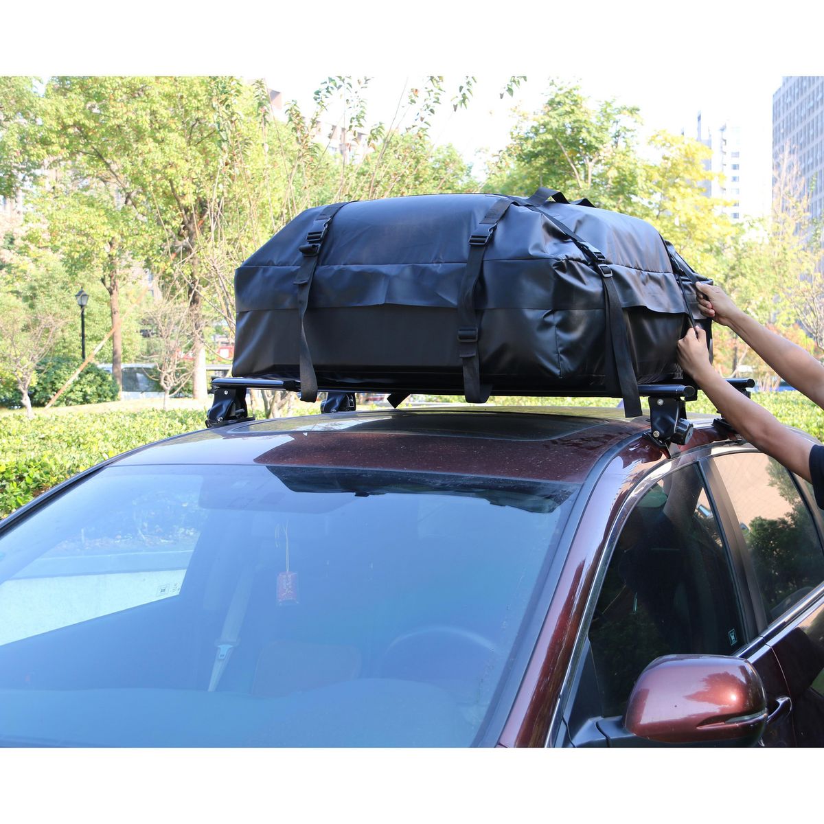 AUTOSTYLE - Bolsa Portaequipaje Autostyle 110 X 84 42 Cm Para Auto