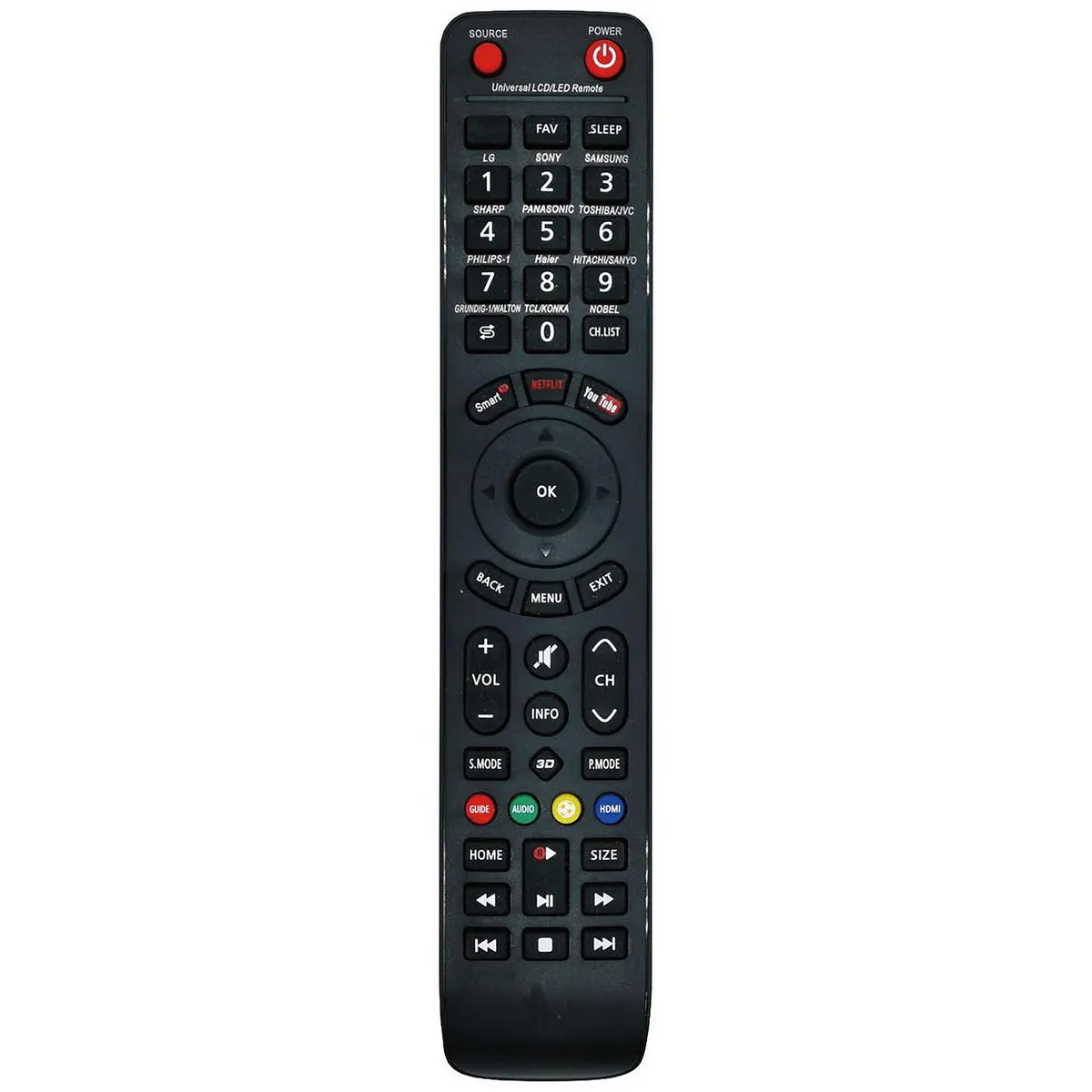 DAIRU - Control remoto universal Smart TV