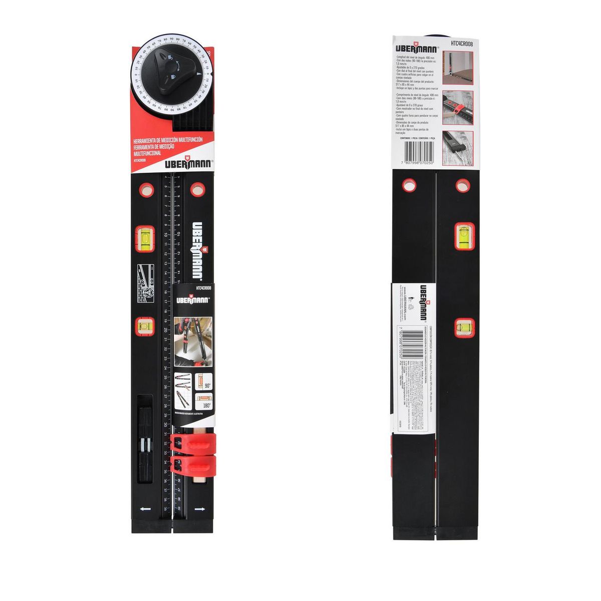 UBERMANN - Regla medición multifución