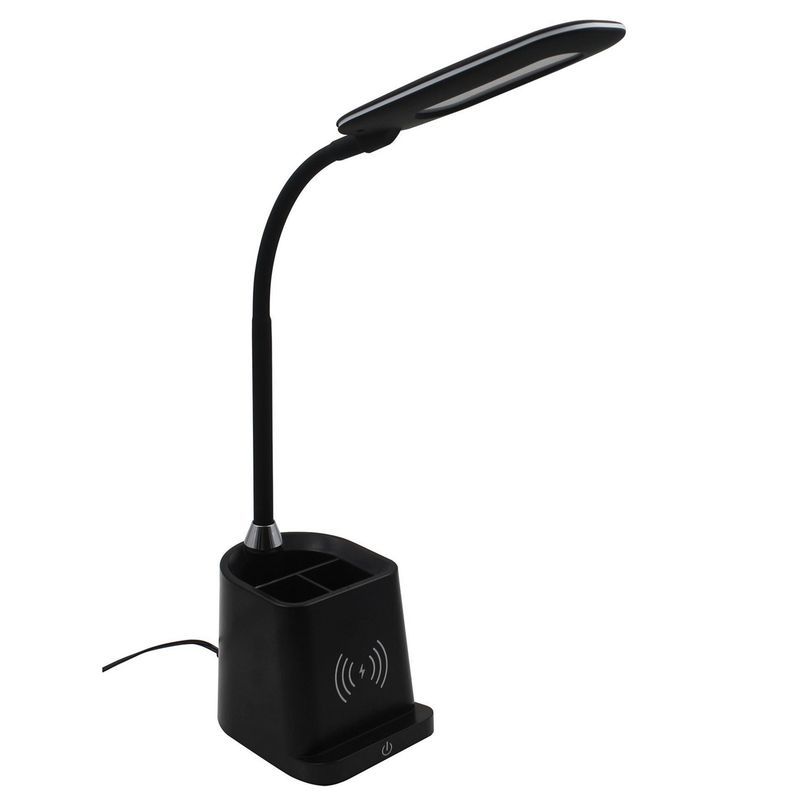 JUST HOME COLLECTION - Lámpara de Escritorio PL-0352-BK Negro 9.5x32.8 cm