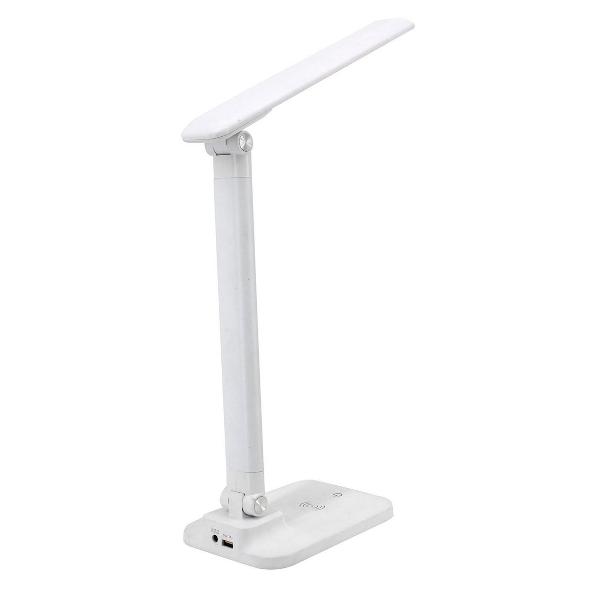 JUST HOME COLLECTION - Lámpara de Escritorio Turin Blanco 12.5x38.6 cm