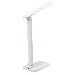 JUST HOME COLLECTION - Lámpara Escritorio Led Turin Blanco