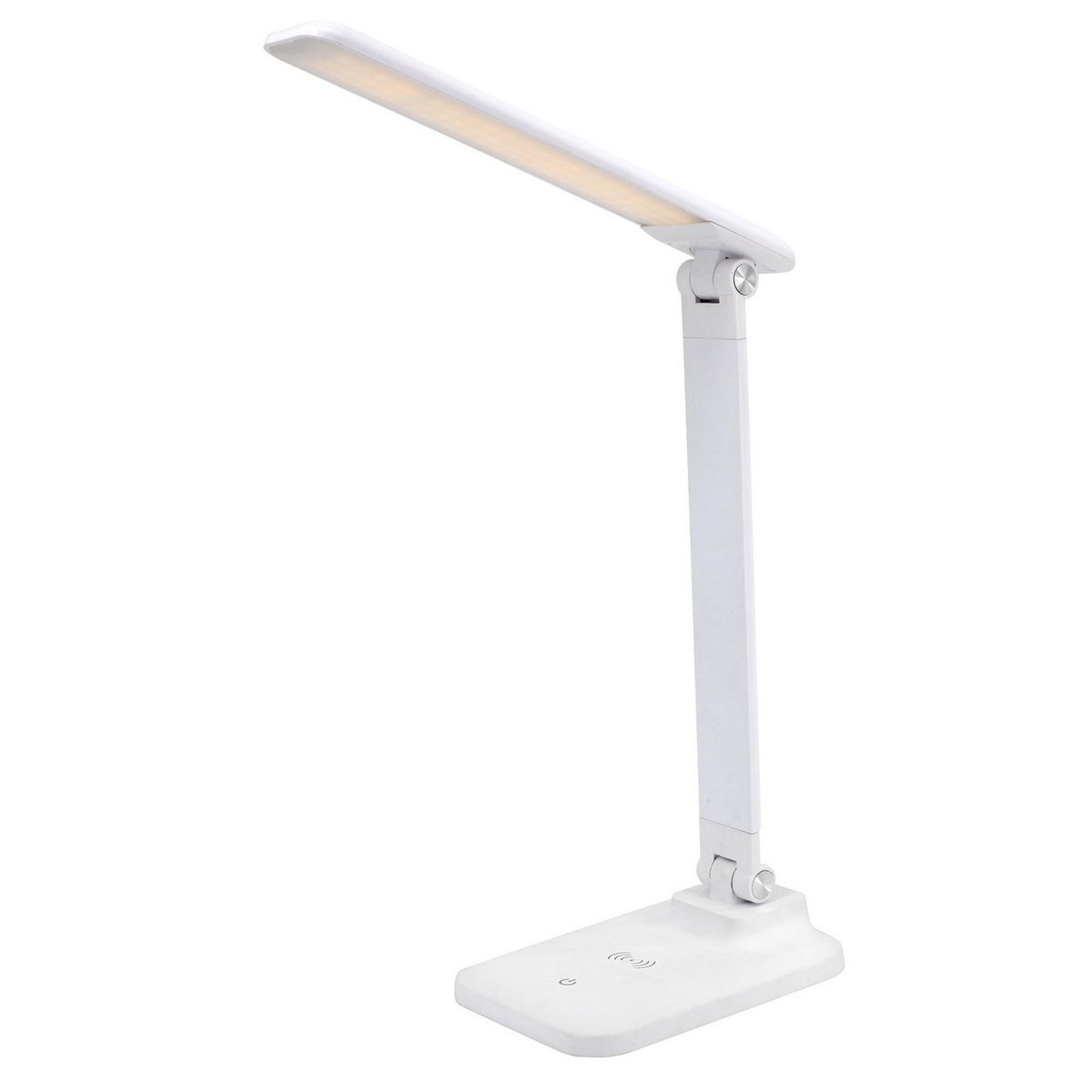 JUST HOME COLLECTION - Lámpara de Escritorio Turin Blanco 12.5x38.6 cm