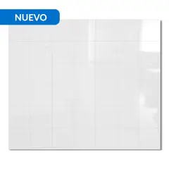HOLZTEK - Porcelanato 60x60 cm Pure White Blanco 1.44 m2