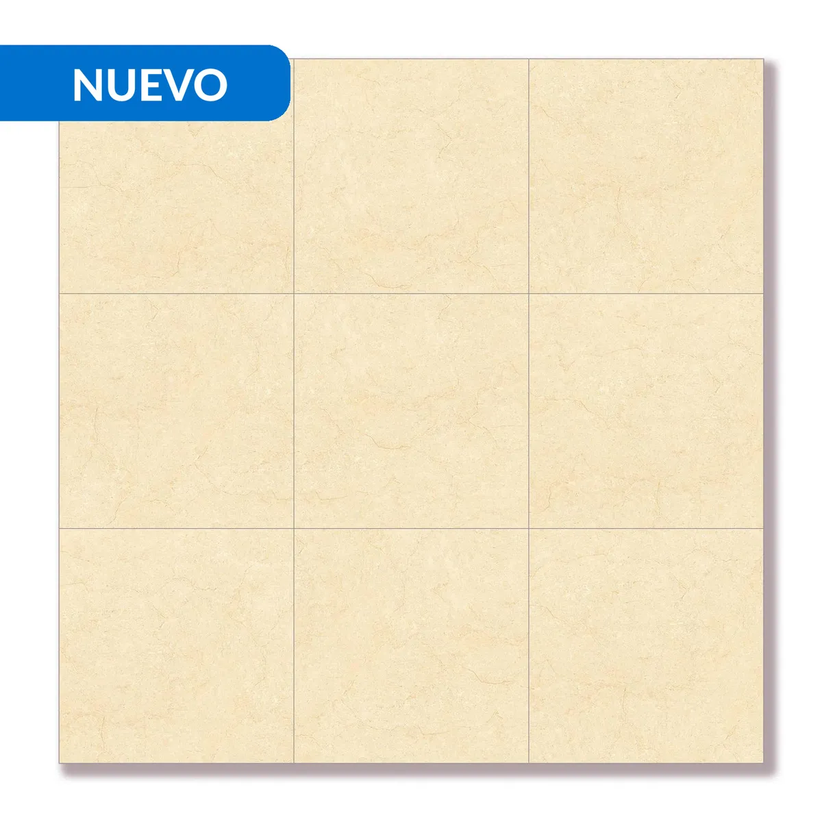 HOLZTEK - Porcelanato 60x60 cm Veta Beige 1.44 m2