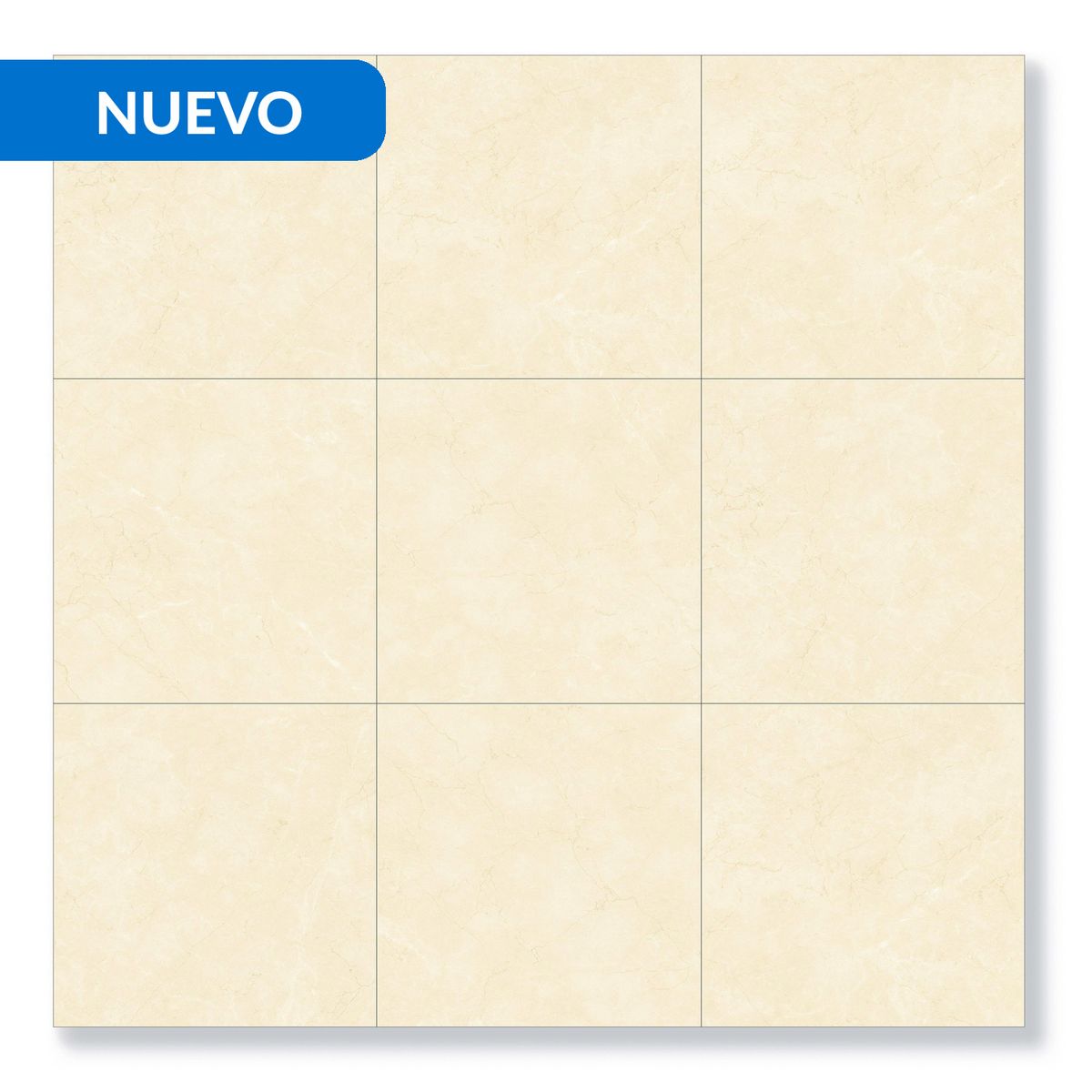 HOLZTEK - Porcelanato 60x60 cm Veta Beige Beige 1.44 m2