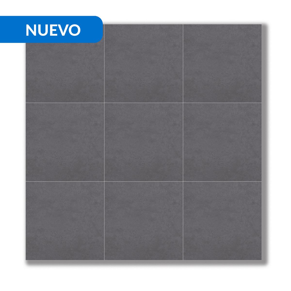 HOLZTEK - Porcelanato 60x60 cm Rust Grafito Grafito 1.44 m2